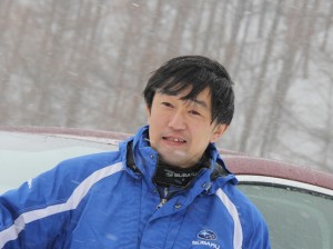 現役ラリードライバーの鎌田 卓麻選手