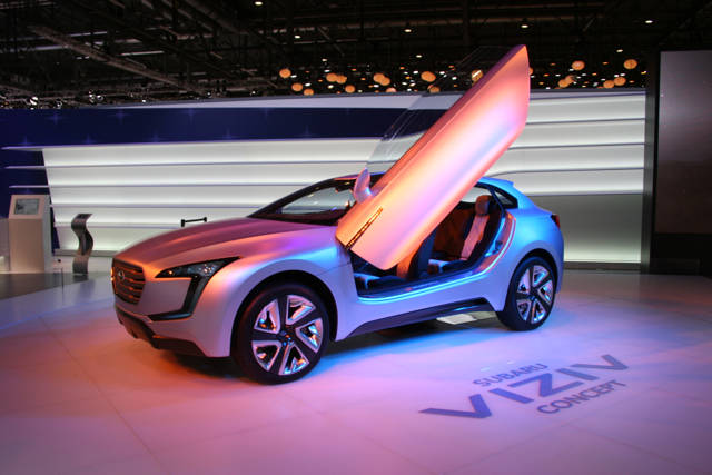 「スバルのコンセプトカー「VIZIV（ヴィジヴ）」はブランド55周年記念車【ジュネーブモーターショー】」の4枚目の画像