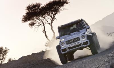 「メルセデス・ベンツ「G63 AMG 6×6」画像ギャラリー – 6輪駆動のスーパーGクラス」の1枚目の画像