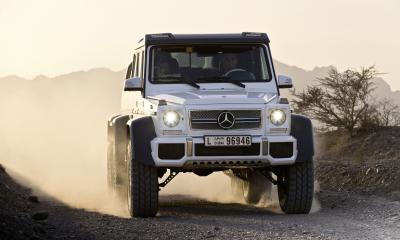 「メルセデス・ベンツ「G63 AMG 6×6」画像ギャラリー – 6輪駆動のスーパーGクラス」の4枚目の画像