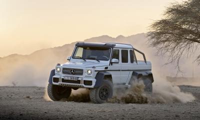 「メルセデス・ベンツ「G63 AMG 6×6」画像ギャラリー – 6輪駆動のスーパーGクラス」の5枚目の画像