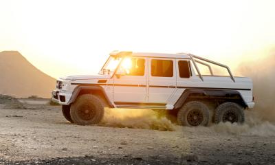 「メルセデス・ベンツ「G63 AMG 6×6」画像ギャラリー – 6輪駆動のスーパーGクラス」の6枚目の画像