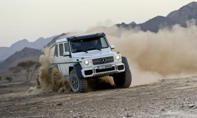 「メルセデス・ベンツ「G63 AMG 6×6」画像ギャラリー – 6輪駆動のスーパーGクラス」の7枚目の画像