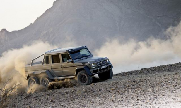 「メルセデス・ベンツ「G63 AMG 6×6」画像ギャラリー – 6輪駆動のスーパーGクラス」の39枚目の画像