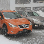 猛吹雪の中SUBARU新体感SUVで突っ走ってきた！【SUBARU SUV Snow Meeting】 - SUBARU XV レガシィ アウトバック　新体感SUV試乗会