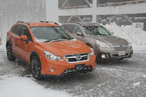 「猛吹雪の中SUBARU新体感SUVで突っ走ってきた！【SUBARU SUV Snow Meeting】」の2枚目の画像