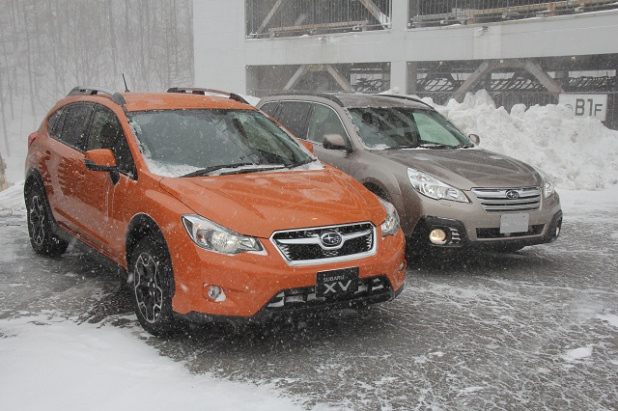 「プロドライバーの走りを雪上で体験！SUVのXVがラリーカーに変身！【SUBARU SUV Snow Meeting】」の13枚目の画像