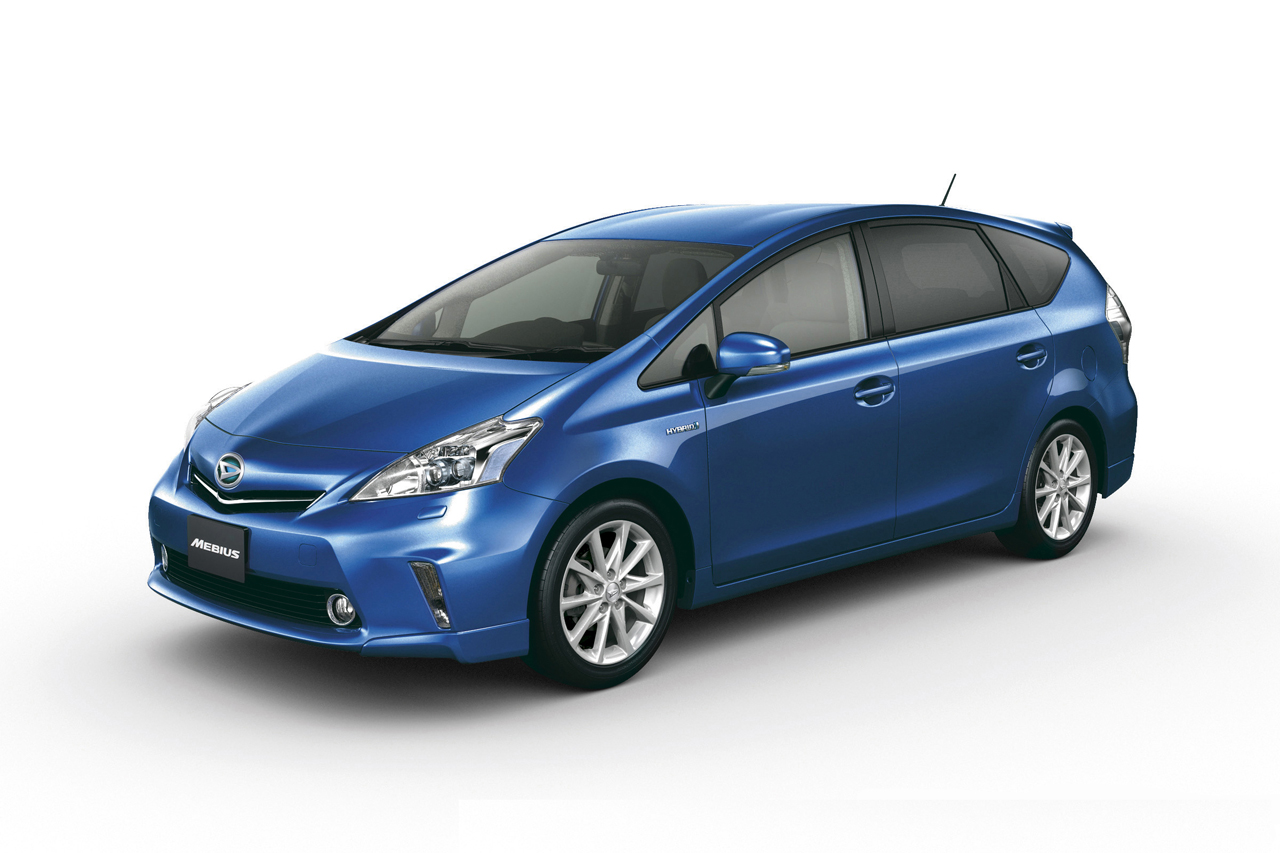 Daihatsu Mebius 001 画像 広い荷室が特徴のハイブリッドステーションワゴン Clicccar Com