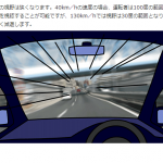 GWの高速道路を「安全・安心」に走行する為の事故予防法 ! - 速度と視力の関係