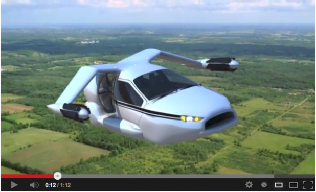 「垂直離陸もできる“空飛ぶクルマ”をアメリカの会社が開発中！【動画】」の2枚目の画像