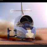 「超音速の時速1600キロで地上を走る世界最速のクルマ！ 燃料ポンプがF1エンジン!?【動画】」の1枚目の画像ギャラリーへのリンク