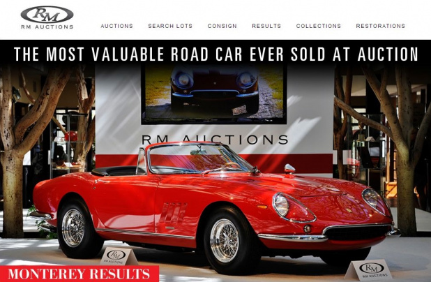 「フェラーリの希少モデル、27億円でTOMMY HILFIGERオーナーが落札!」の2枚目の画像