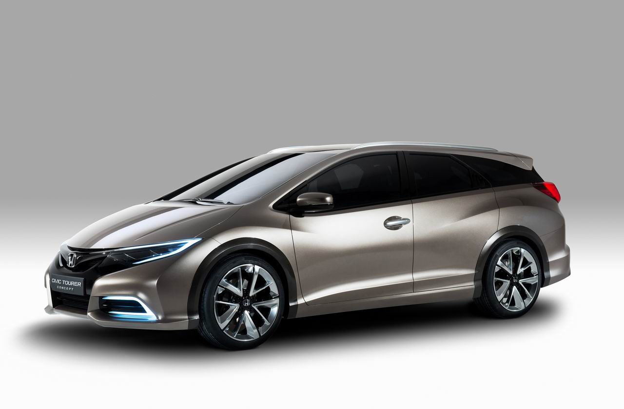 Honda ｃivicwagonconcept 画像 ホンダ シビックツアラーがフランクフルトショー13で初公開 動画 Clicccar Com