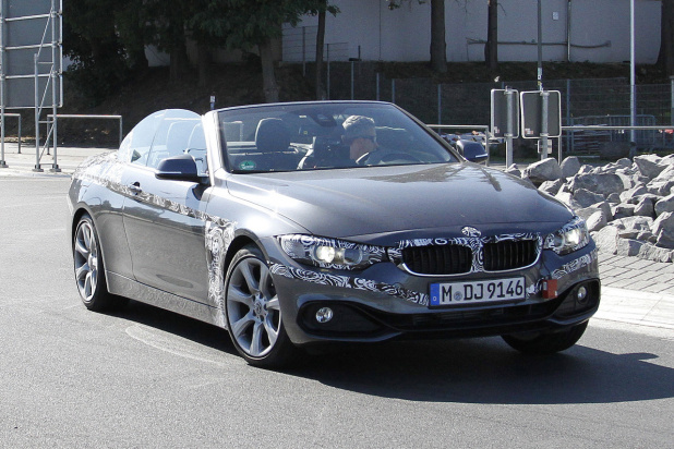 「BMW4シリーズ・カブリオレのオープン姿を独占撮影!!」の1枚目の画像