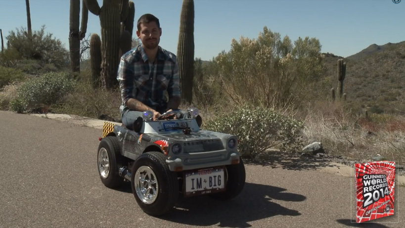 世界最小の自動車をギネスが認定 動画 Clicccar Com