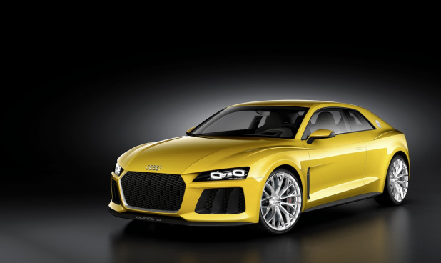 「Audi Sport quattro conceptがフランクフルトで鮮烈デビュー」の1枚目の画像