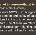 日産がNY市とのタクシー独占契約で10月から主流に! - NISSAN_NV200_Taxi