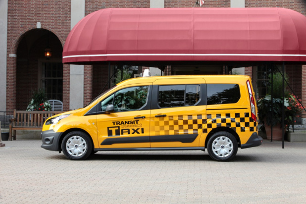 「「フォード・トランジット・コネクト・タクシー」画像ギャラリー ─ アメリカの次世代イエローキャブ？」の2枚目の画像