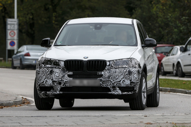 「BMW「X3」フェイスリフト最新ショット!」の1枚目の画像