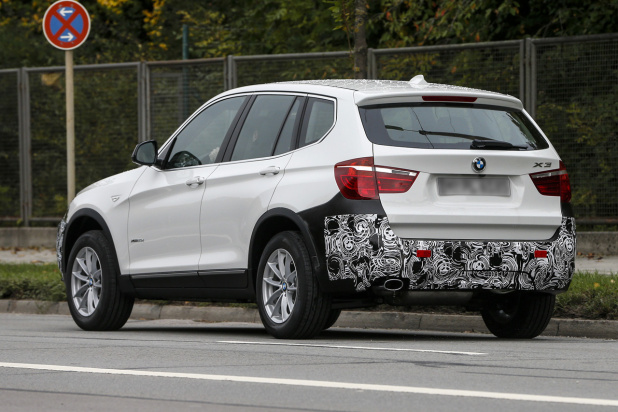 「BMW「X3」フェイスリフト最新ショット!」の5枚目の画像