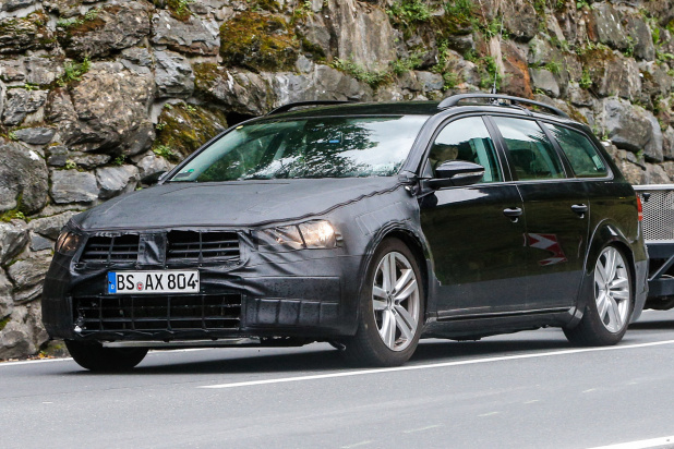 「新型VWパサート先行試作車現る! 2015年登場か?」の2枚目の画像