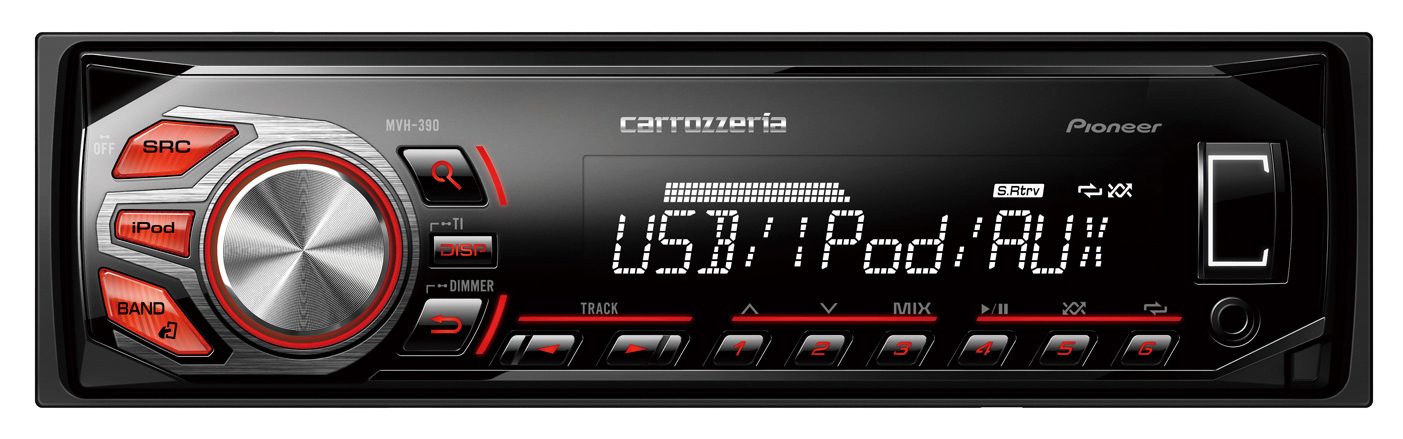 ★Carrozzeria カロッツェリア MVH-790★メディアプレーヤー/USB/Bluetooth/AUX 中古品 AVメインユニット MVH-790 | カーAV | carrozzeria