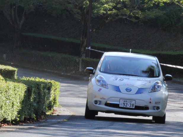 「国沢光宏さんの電気自動車、日産リーフがラリーで優勝！【車載動画あり】」の8枚目の画像