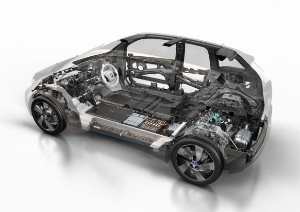 「BMW i3画像ギャラリー  ─ アルミとCFRP多用のEVは2014年4月5日発売開始」の12枚目の画像