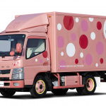 Berryz工房の「ももち」も登場! 働く女性のためのピンクのトラック【東京モーターショー2013】 - Canna001