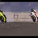 対決再び! クルマvsバイクのドリフト対決最新映像【動画】 - Car_Bike_Drift_01