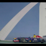 高所恐怖症は閲覧注意!  F1マシンが空中210mでドーナツターン！【動画】 - Vettel_Donut_02