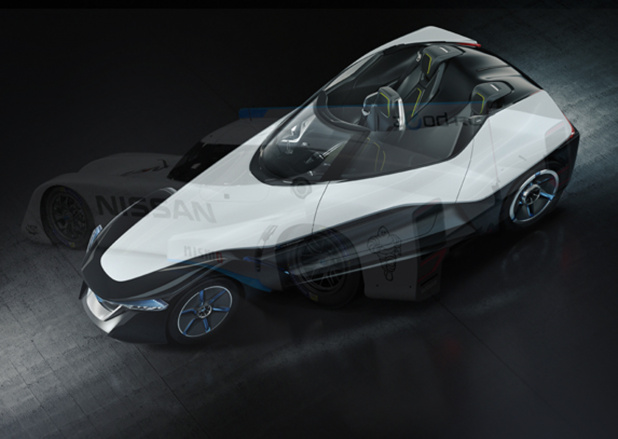 「三角EVコンセプト「日産ブレイドグライダー」を画像と動画で先行公開【東京モーターショー2013】」の23枚目の画像