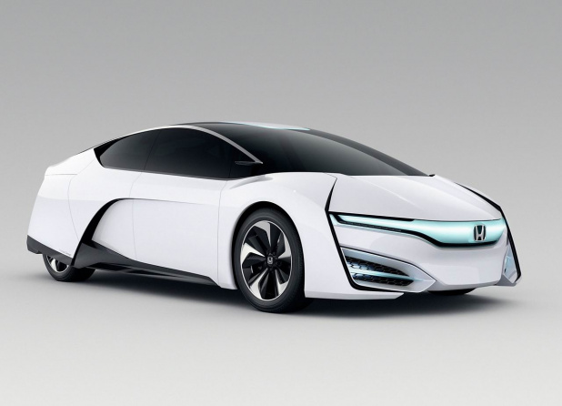 「[動画]ホンダ「FCEV CONCEPT」超未来的な燃料電池車は発電機にも【ロスアンゼルスオートショー2013】」の3枚目の画像