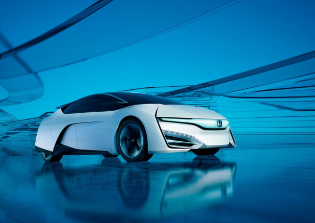 「[動画]ホンダ「FCEV CONCEPT」超未来的な燃料電池車は発電機にも【ロスアンゼルスオートショー2013】」の6枚目の画像