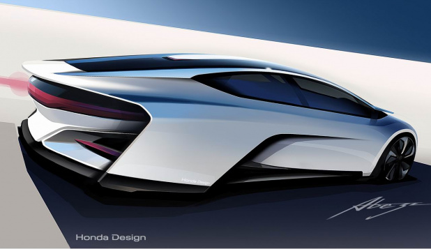 「[動画]ホンダ「FCEV CONCEPT」超未来的な燃料電池車は発電機にも【ロスアンゼルスオートショー2013】」の8枚目の画像