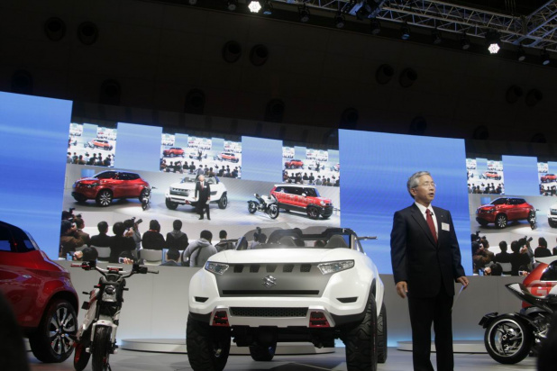 「スズキの出展車では新型軽自動車「ハスラー」が市販目前【東京モーターショー2013】」の4枚目の画像