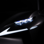 レクサスの新しい「F」、エンジンフードを公開【デトロイトショー2014】 - Lexus teaser IAA