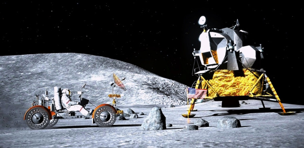 「月面探査車はポルシェの設計だった【動画】」の2枚目の画像