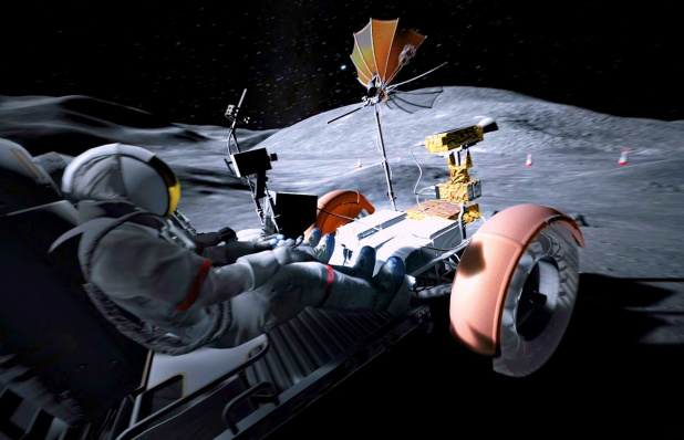 「月面探査車はポルシェの設計だった【動画】」の5枚目の画像