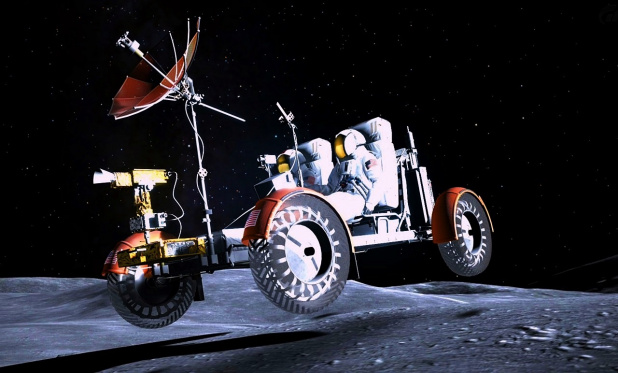 「月面探査車はポルシェの設計だった【動画】」の6枚目の画像