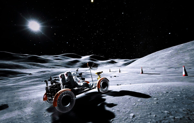 「月面探査車はポルシェの設計だった【動画】」の7枚目の画像