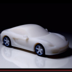 ポルシェ・ケイマンを無償提供（ただし3Dプリンタ用データで）【動画】 - Porsche_3D_Printed_01