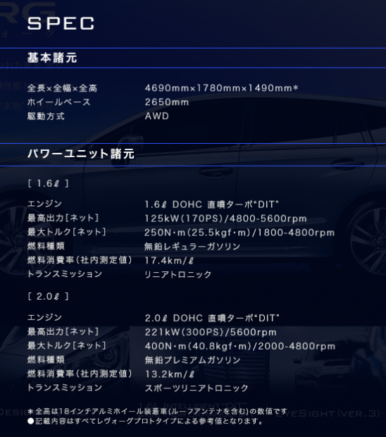 「スバル「LEVORG（レヴォーグ）」先行受注へ!  ヒット確実!?のスポーツ・ツアラー」の18枚目の画像