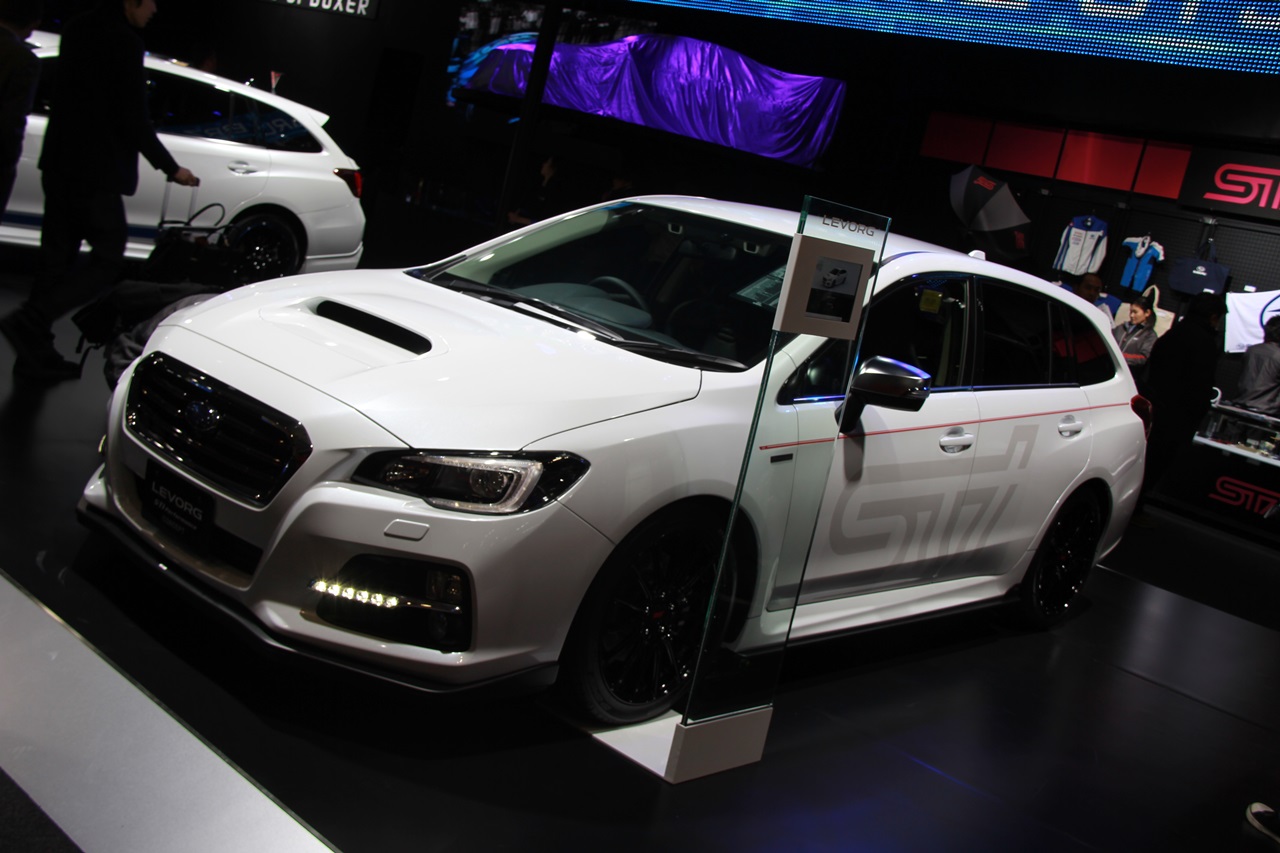 これがスバル レヴォーグ Sti パフォーマンス コンセプトだ 東京オートサロン14 Clicccar Com