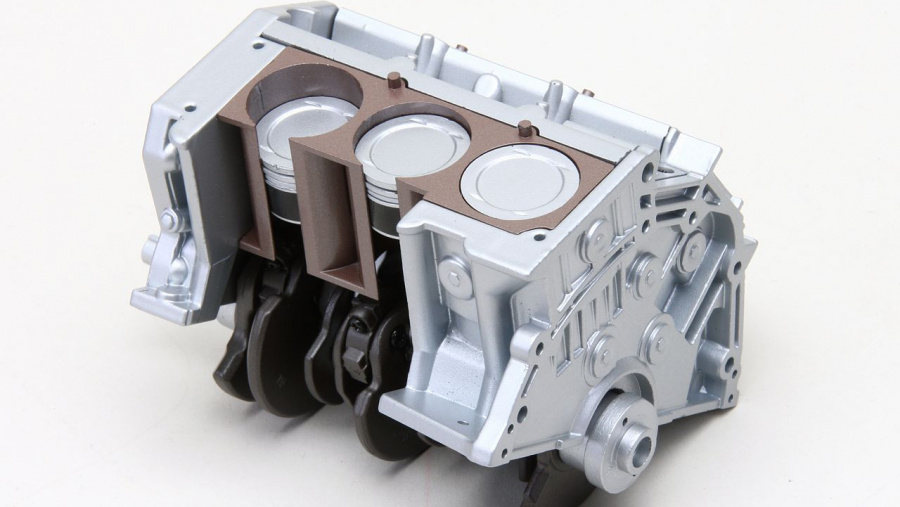 ココまで精密 リアル 究極のエンジンを再現する 週刊nissan R35 Gt R Vr38dett Clicccar Com