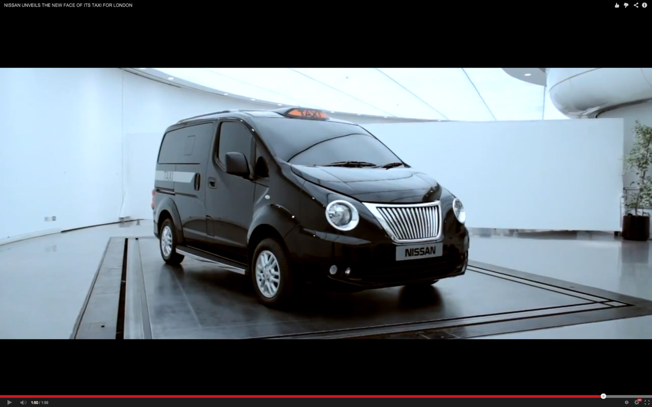 次期ロンドンタクシーのデザイン発表! 日産NV200ベースでレトロモダン顔!?【動画】 | clicccar.com