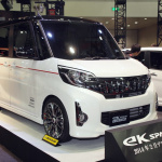 発売前の軽自動車、三菱「eKスペース」をカスタマイズ出展!【東京オートサロン2014】 - MITSUBISHI