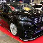 カスタムカーコンテストミニバン部門はレクサスマスクのSIXTHSENSE JOULE VELLFIRE【東京オートサロン2014】 - c10