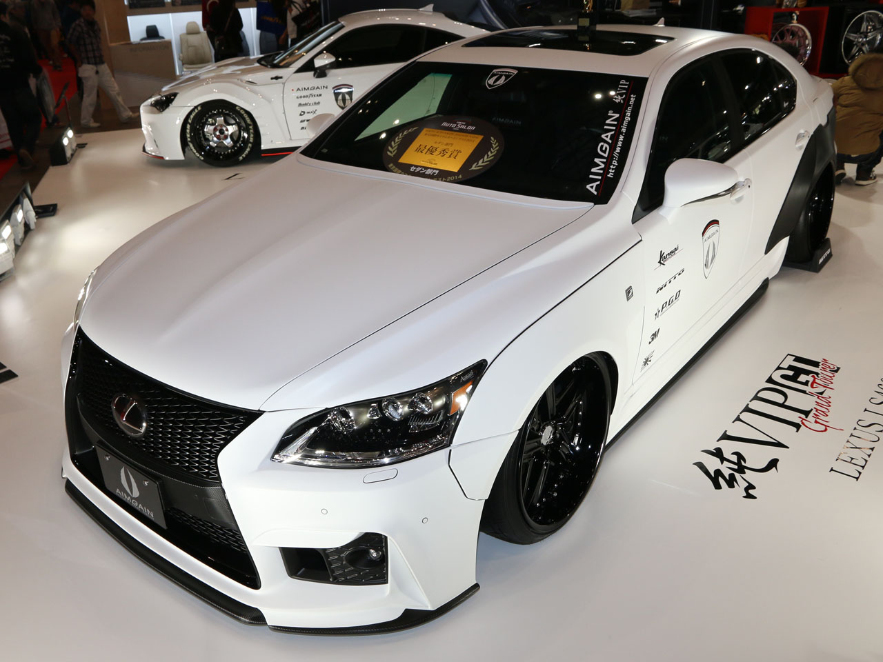 C16 画像 カスタムカーコンテストセダン部門はaimgain 純vip Gt Ls460 東京オートサロン14 Clicccar Com