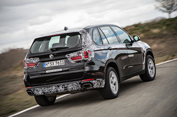 「BMW X5プラグインハイブリッド・プロトタイプを発表！CO2排出量は90g/km」の2枚目の画像